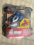 NOVITA' BAKUGAN MACCHINE DA  ASSALTO MOBILE ASSAULT BAKUGAN DELUXE BATTLE GEAR MODELLO RAPILATOR BLUE  COD 12518