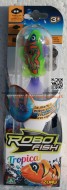 ROBO FISH TROPICAL , ROBOFISH TROPICAL CON COLORI TROPICALI SIMULA IL MOVIMENTO DI UN PESCE VERO MODELLOVERDE ARANCIO COD NCR 02239 	