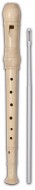 Flauto dolce in legno (german) Bontempi 31 3320 Flauto Soprano con Diteggiatura Tedesca 