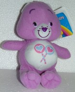 Generorsa 20cm orsetta Orso Lilla Lecca Peluche Gli orsetti del cuore Care Bears 
