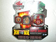 !!!nuovissimi !!!!!Bakugan - Super Assault ,bakugan gundalian invaders modello super assault bakucyclone rosso cod 12508