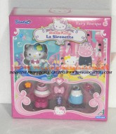 !!!! HELLO KITTY !!! FAIRY BOUTIQUE ,PERSONAGGI CON VESTITI E ACCESSORI MODELLO HELLO KITTY LA SIRENETTA COD 86213