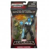 Spiderman 15 cm Marvel Legends Infinite Series, Electro A6657-A6655 di Hasbro