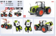 NOVITA' IN !!!!!!ANTEPRIMA 2011 BRUDER!!!!!!!,BRUDER MODELLINO IN PLASTICA DEL TRATTORE CLASS Claas Xerion 5000 IN SCALA 1/16 COD 03015