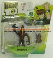 !!! NOVITA' !!! BEN TEN , BEN 10 OMNIVERSE , 10 CM , UPGRADE MALWARE , CCP 36023 