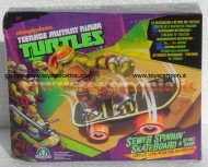 !!! GIOCHI PREZIOSI 2013 !!! TURTLES TEENAGE MUTANT NINJA, TARTARUGHE NINJA VEICOLI BASE OLTRE 10 ACROBAZIE SKATEBOARD , GPZ 94050 ( TARTARUGA NINJA NON INCLUSA )