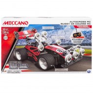 Meccano Auto Buggy Da Corsa Radiocomandata 2 In 1 130 Pezzi 