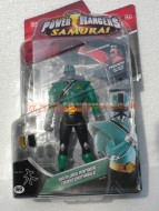 !!!!!POWER RANGERS!!!!!NOVITA' DELLA GIG POWER RANGERS SAMURAI , SAMURAI RANGERS TRASFORMABILI PERSONAGGIO Mike Green samurai Ranger PERSONAGGIO DELLA FORESTA   COD 31520