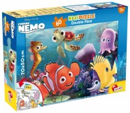 Lisciani Giochi 48243 - NEMO Puzzle Doppia Faccia puzzle in un lato e colorabile nell'altro latoSupermaxi, 60 Pezzi 