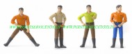 Bruder bworld personaggio omini  Dark Man con gli stivali serie formata da 4 omini  [cod 60011]