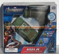 MARVEL AVENGERS  HULK FUNZIONANTI A PILA CON CONTROLLO LASER LIGHT COD GPZ 18404