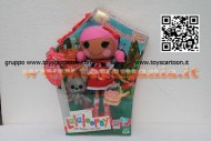 Giochi Preziosi Lalaloopsy - Bambola 33 cm Scarlet Riding Hood con cucciolo cod.18436