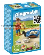 PLAYMOBIL 5126 BAMBINA CON GATTINI 