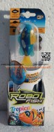 ROBO FISH TROPICAL , ROBOFISH TROPICAL CON COLORI TROPICALI SIMULA IL MOVIMENTO DI UN PESCE VERO MODELLO BLU COD NCR 02239 	