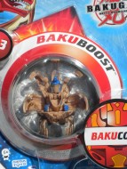 NUOVA SERIE BAKUGAN! BAKUBOOST MARRONE- BEIGE CON PARTICOLARI IN ORO , MANI E CAPELLI IN BLU COD. GPZ 11910