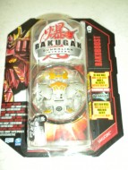 NUOVO MODELLO BAKUGAN GUNDALIAN INVADERS  MODELLO BAKUBOOST PERSONAGGIO BAKUCORE GRIGIO CHIARO