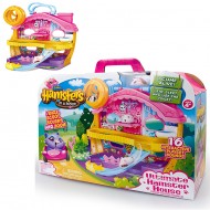  Hamsters In A House 6031573 - Peluche Playset Deluxe 
