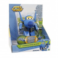 NEW SUPER WINGS  Giochi Preziosi - Jerome, Aereo Robot Personaggio Trasformabile Articolato, Alto 12 Cm   GIOCATTOLO ORIGINALE TOYS