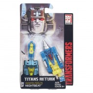 Transformers Generations Titan Masters Nightbeat B4697-B4698 di Hasbro