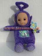  PELUCHE DI TELETUBBIES  , TINKY WINKY VIOLA  , CIRCA 22 CM 