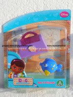 DOTTORESSA PELUCHE GIOCHI PREZIOSI !! DOC COLLECTION : BLISTER CON 1 PERSONAGGIO E 1 STRUMENTO ! PESCE SQUITTINO  COD. 90118 