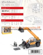 ROS-AGRITEK ARTICOLO: ROS-AGRITEK 00197 SCALA: 1/50 TIPO:MODELLINO MOVIMENTO TERRA ELESCOPICO LIEBHERR 435-13 CON ACESSORI OFFERTA ULTIMO PEZZO IN ESAURIMENTO SCORTE 