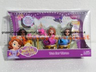  Disney Small Doll Sofia e il Tea party con le sue amiche Ruby e Jade BDK49 di Mattel 