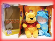 WINNIE THE POOH PUPAZZO PELUCHE MODELLO GIORNO E NOTTE  