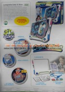GIOCHI PREZIOSI LAVAGNETTA COLOR & GLOW MAGIC 3 D COD 437100