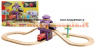 Chuggington LC56701 - Torre Dell'Orologio A 8 - Wooden Railway in legno 2 in 1 Chuggington Wooden Railway 56701