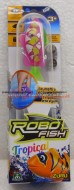 ROBO FISH TROPICAL , ROBOFISH TROPICAL CON COLORI TROPICALI SIMULA IL MOVIMENTO DI UN PESCE VERO MODELLO ROSA COD NCR 02239 	