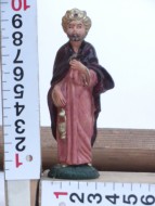 Statuine economiche personaggi presepe re magio con incenso cod 124