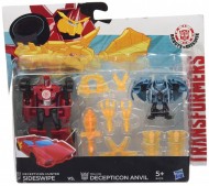 Transformers Rid Minicon Battle Packs Sideswipe vs. Decepticon Anvil B4713- B4715 di Hasbro