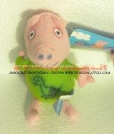 peluche george di peppa pig circa 15 cm 