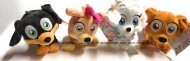 Chi Chi Love 4 Personaggi Chloe - Rocky - Rosie - Chichi - Peluche da 20 cm Circa  4006592046651