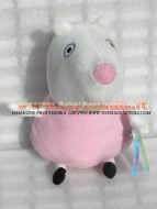 PELUCHE PEPPA PIG PERSONAGGIO CONIGLIO REBECCA ALTEZZA CIRCA 33 CM COD 345/153