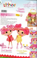  !!! LALALOOPSY !!! LALALOOPSY SILLY HAIR CON CAPELLI FLESSIBILI OFFERTA 2 PEZZI SERIE COMPLETA FORMATA DA JEWEL SPARKLERS E CRUMBS SUGAR COOKIE COD 05280 