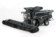 Ros trebbia Massey Ferguson Ideal T9 Agco con cingoli black edition 2 barre incluse trebbia scala 1/32 - 1-32 