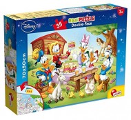 Mickey Puzzle Doppia Faccia Supermaxi, 35 Pezzi di Lisciani Giochi 48199 double- face