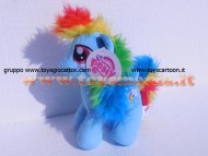 My Little Pony peluche deluxe , pupazzo  Rainbow Dash 30 cm circa