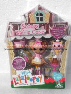 GIOCHI PREZIOSI !!!! MINI LALALOOPSY !!! LALALOOPSY MINI SUGAR AND SPICE  ,PERSONAGGIO , SCOOPS WAFFLE CONE , COD 12180