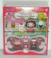 !!!! HELLO KITTY !!! FAIRY BOUTIQUE ,PERSONAGGI CON VESTITI E ACCESSORI MODELLO HELLO KITTY CAPPUCETTO ROSSO COD 86213