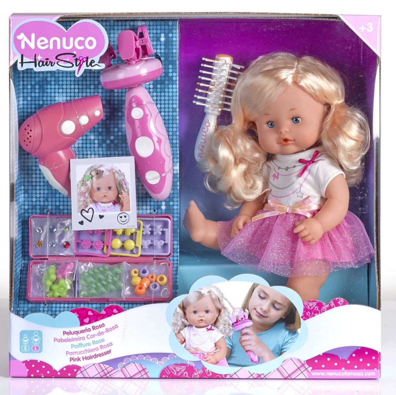 Bambola Nenuco Parrucchiera di Famosa 700012385 - Toys Mania 