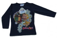  MASHA E ORSO Maglia - MAGLIETTA - T-SHIRT bambina 6 anni maniche lunghe blu nuovo modello