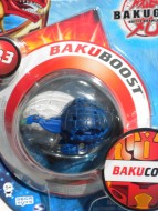 SPECIALE  SERIE BAKUGAN CON COLORI NUOVI!!! BAKUBOOST BLU CON SFUMATURE NERE COD. GPZ 11910