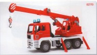 BRUDER Camion Pompieri Gru Nuovo modello 2010  cod 02770