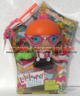 NOVITA' FRATELLINI E SORELLINE DELLE LALALOOPSY !! LALALOOPSY BABY-LITTLE DOLL SPECS READ-A-LOT COD.18427