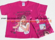 T-SHIRT MAGLIA VIOLETTA ,  COLOR FUSCIA DISNEY VIOLETTA 