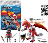 PLAYMOBIL 5463 DRAGO FUOCO CON GUERRIERO NOVITA' 5463 PLAYMOBIL