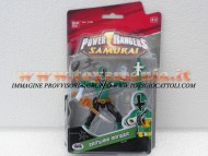 NOVITA'!!!!! NUOVI POWER RANGERS SAMURAI MEGA RANGER 10 CM COD 31500 PERSONAGGIO VERDE  FORESTA